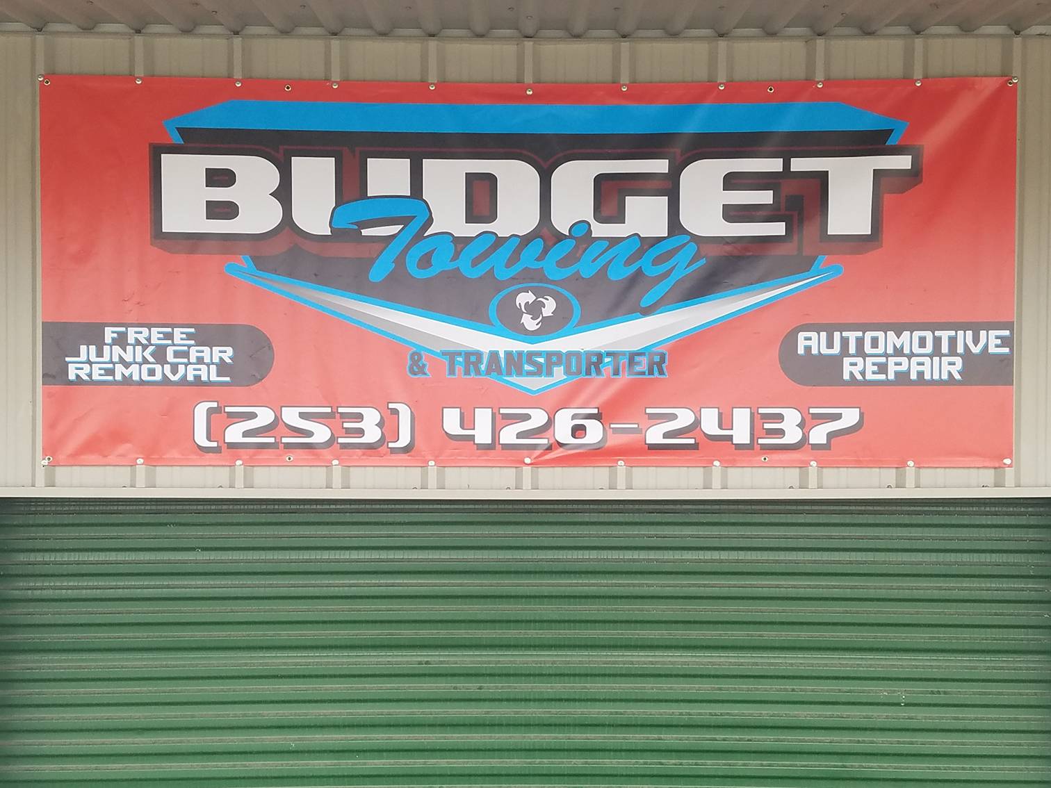 Budget Towing And Transport Storefront